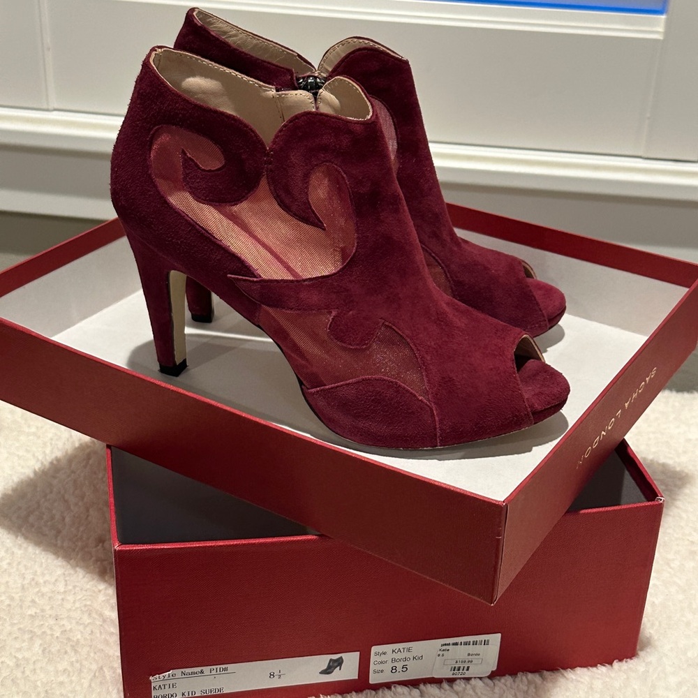 Sacha London Katie Suede Zip Heal